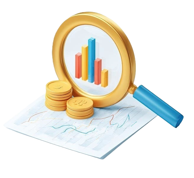 Professional trader analyzing charts on multiple screens with trading interface